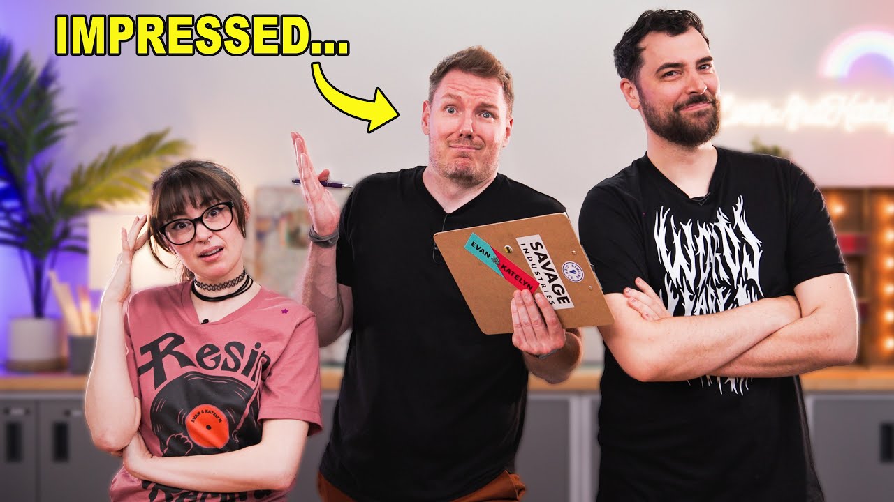 MIND-BLOWING Husband & Wife YouTube Studio (Evan and Katelyn)