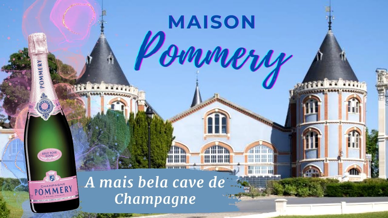 MAISON POMMERY: A MAIS BELA CAVE DE CHAMPAGNE DO MUNDO