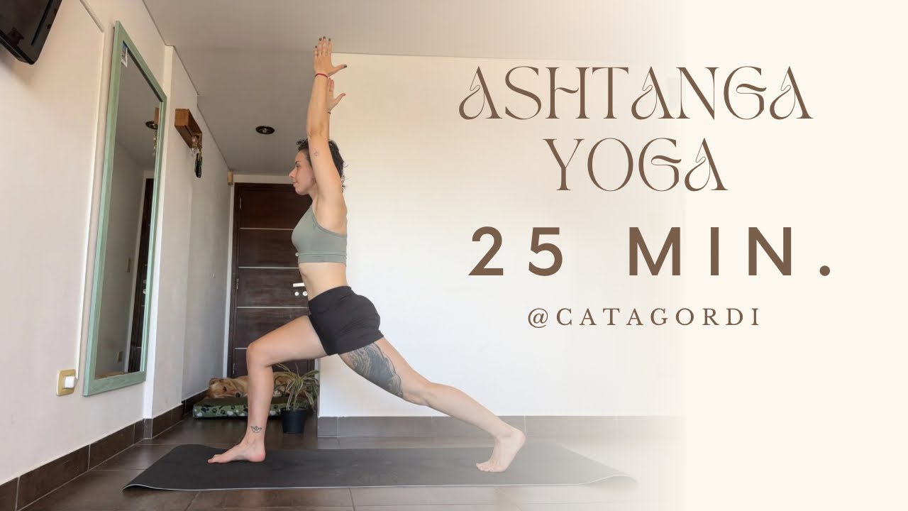 Yoga 25 min. 🌿 Serie A y B del saludo al sol ☀️ 