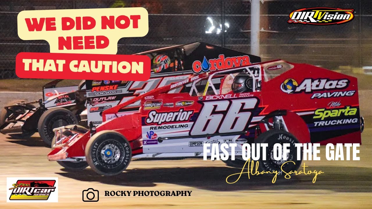 2025 Season Debut with Kid Rocket Alex Yankowski!!! Albany Saratoga Speedway's Super DIRTcar Race