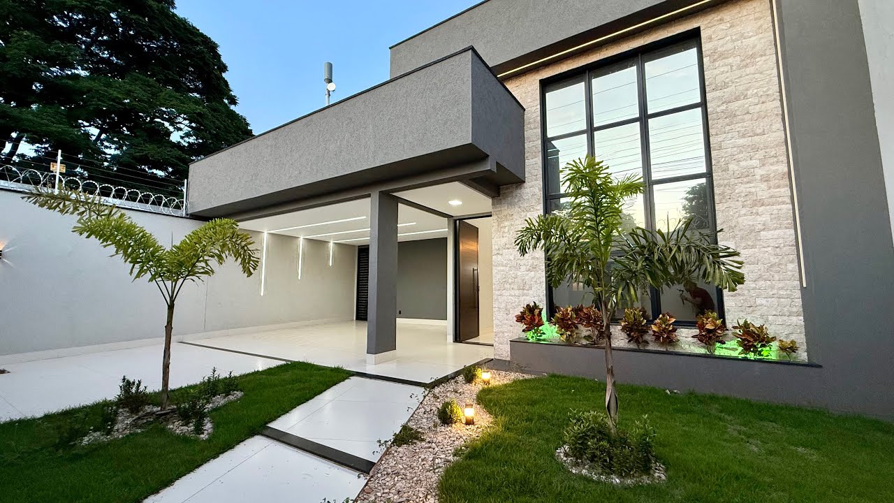 VILA ROSA - GOIÂNIA | CASA COM 4 SUÍTES PLENAS + HOME OFFICE - MARCENARIA EM ALGUNS AMBIENTES