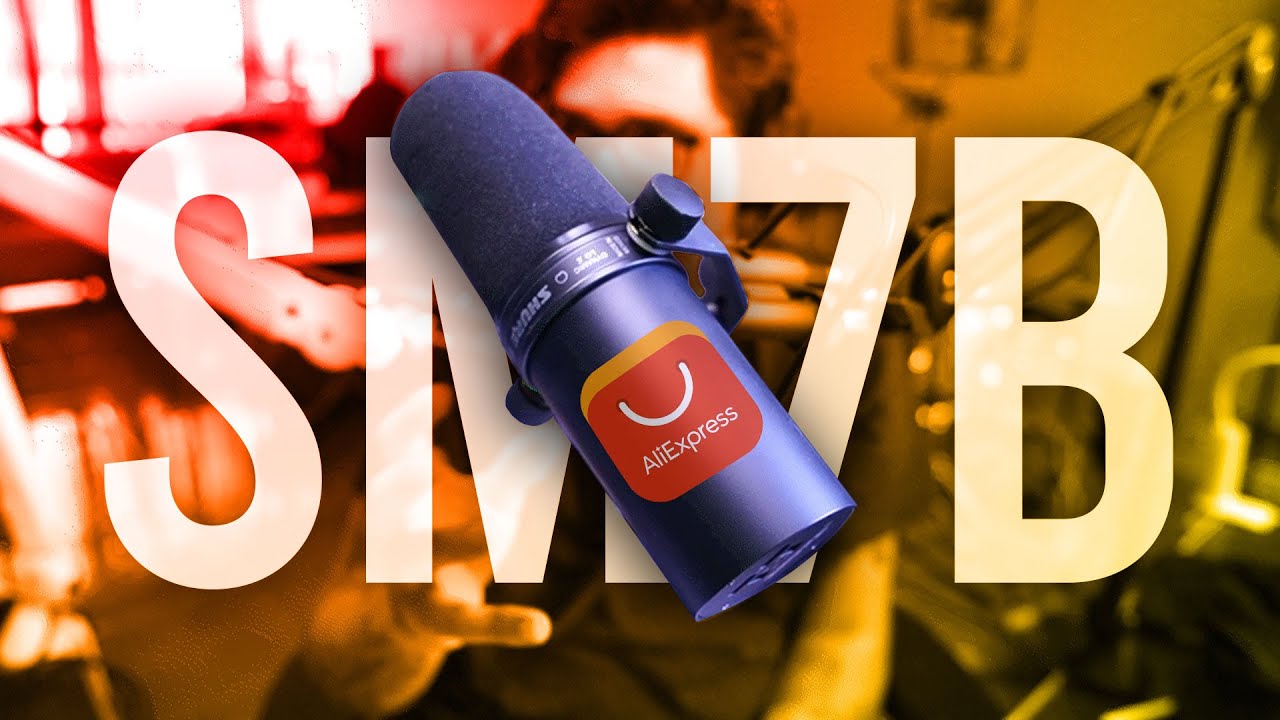🎤 ¿Vale la pena comprar el Shure SM7B en AliExpress? 🎙️