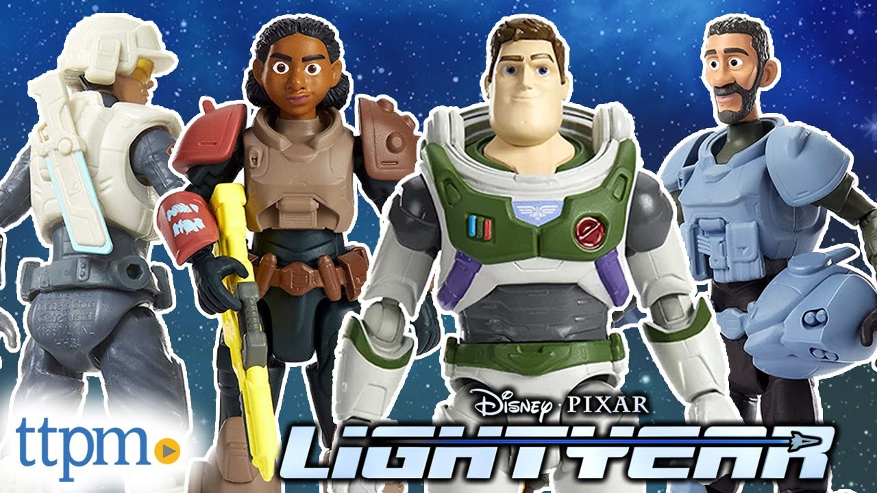DISNEY PIXAR LIGHTYEAR! Core Figures Buzz Lightyear, Izzy Hawthorne, Fremont & Mo Morrison Review!