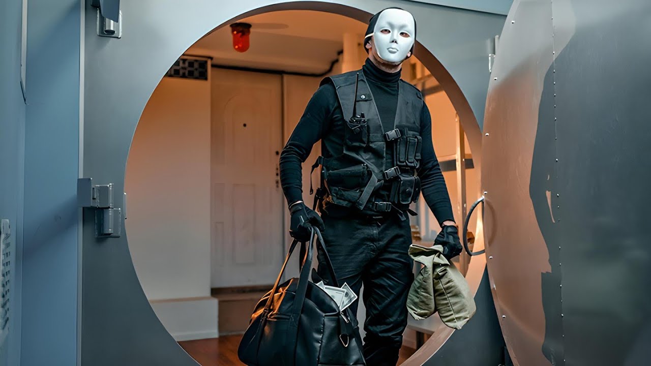 سارق يقوم بسرقة بنك.. ويخرج من الباب الأمامي أمام الشرطة، ولا أحد يشك فيه😨 [INSIDE MAN]🎦