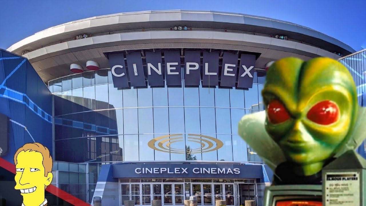 UFO THEMED COLOSSUS MOVIE THEATRE