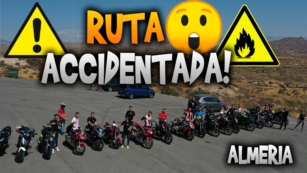 RUTA ACCIDENTADA!!😱EN ALMERIA🤯