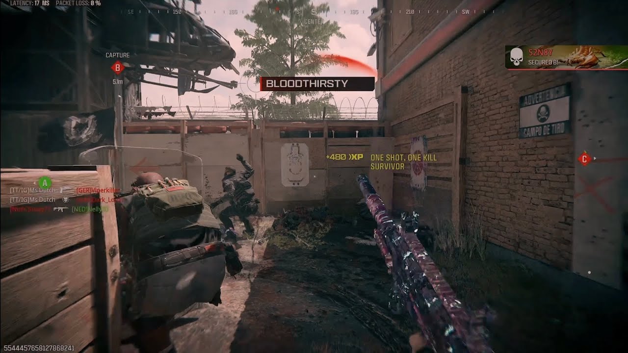 I am behind you in MW3 with THROWING KNIVES. #msdutch #gamingskills #gaming 
