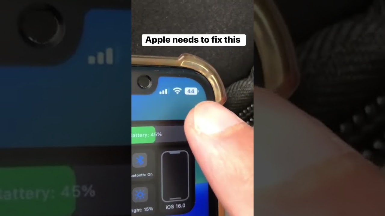 Вы наблюдаете эту проблему с процентом заряда батареи в iOS 16???