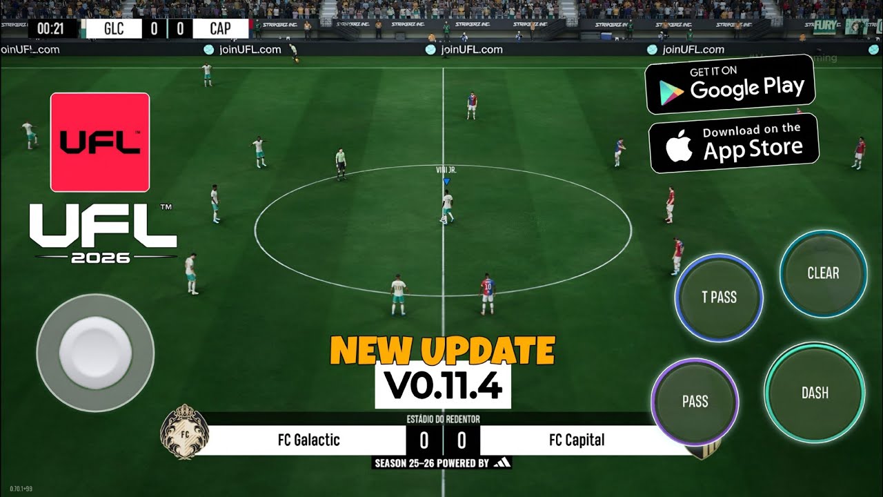 UFL 2026 MOBILE ANDROID & IOS CAREER MODE NEW UPDATE - UFL SOCCER GAME 26