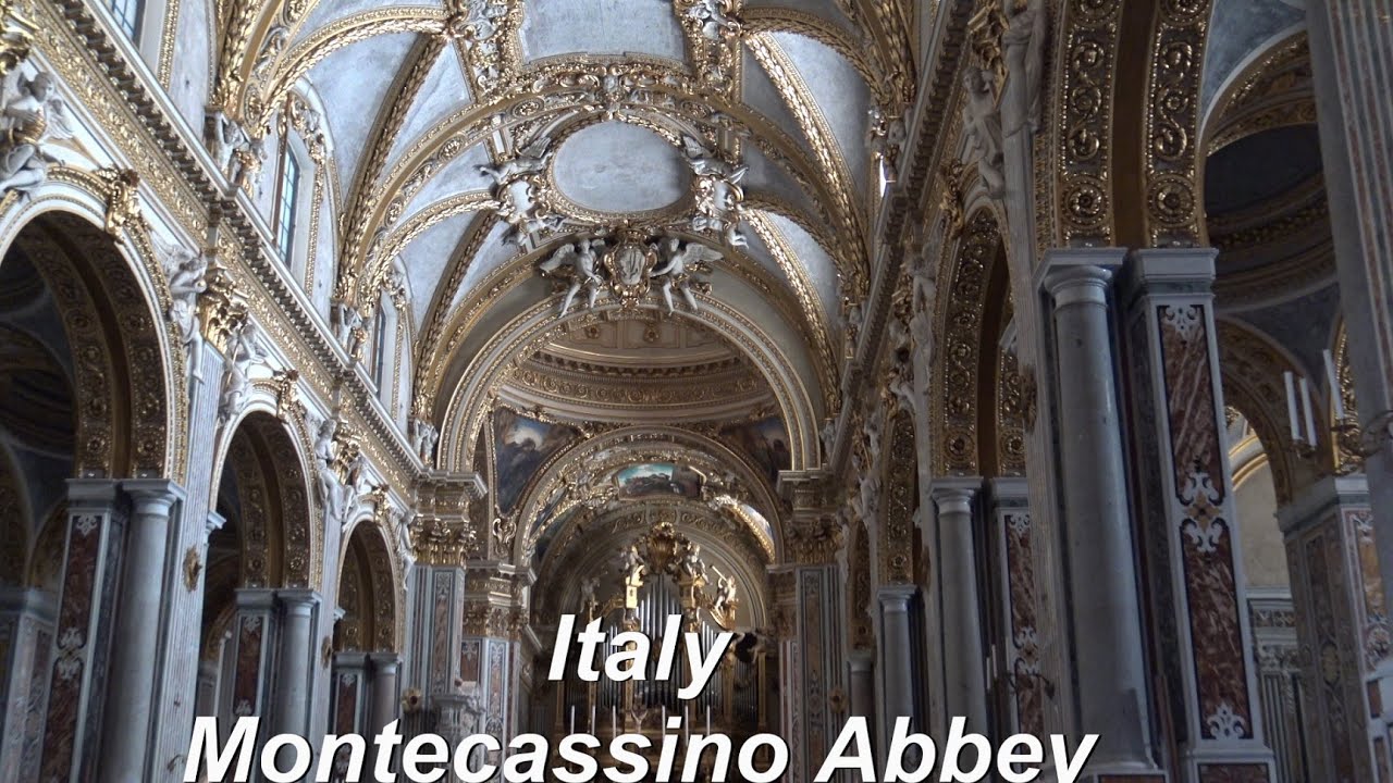 Italien  - Abtei Montecassino   (4K )