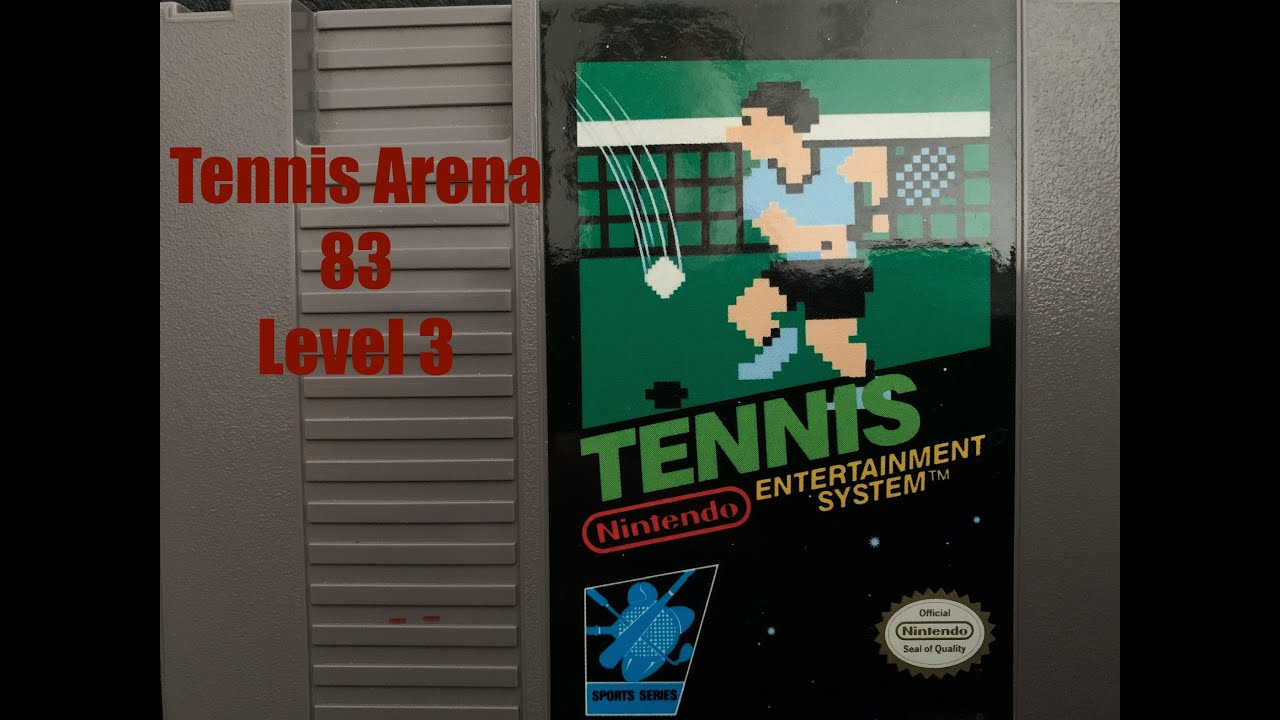 Gameplay Tennis Nes Pal Level 3 [Un peu de sport] @SilentDadPlayer