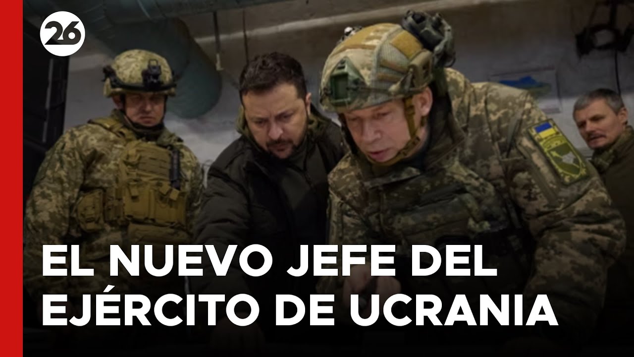 Oleksandr Syrskyi, el nuevo jefe del ejército de Ucrania