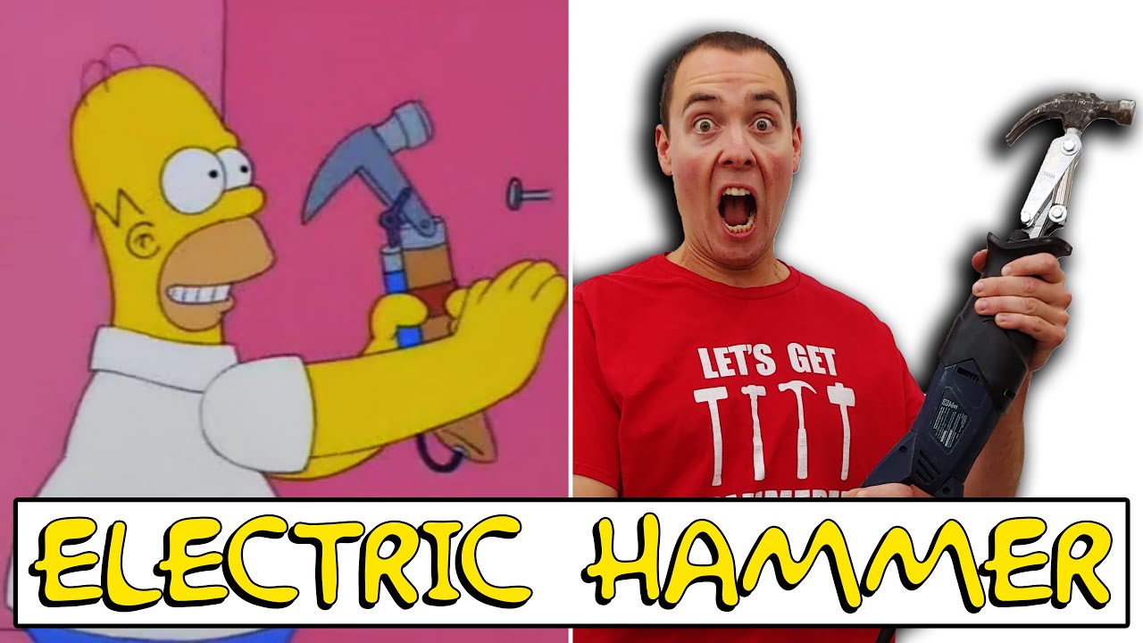 Homer Simpson's Electric Hammer In Real Life