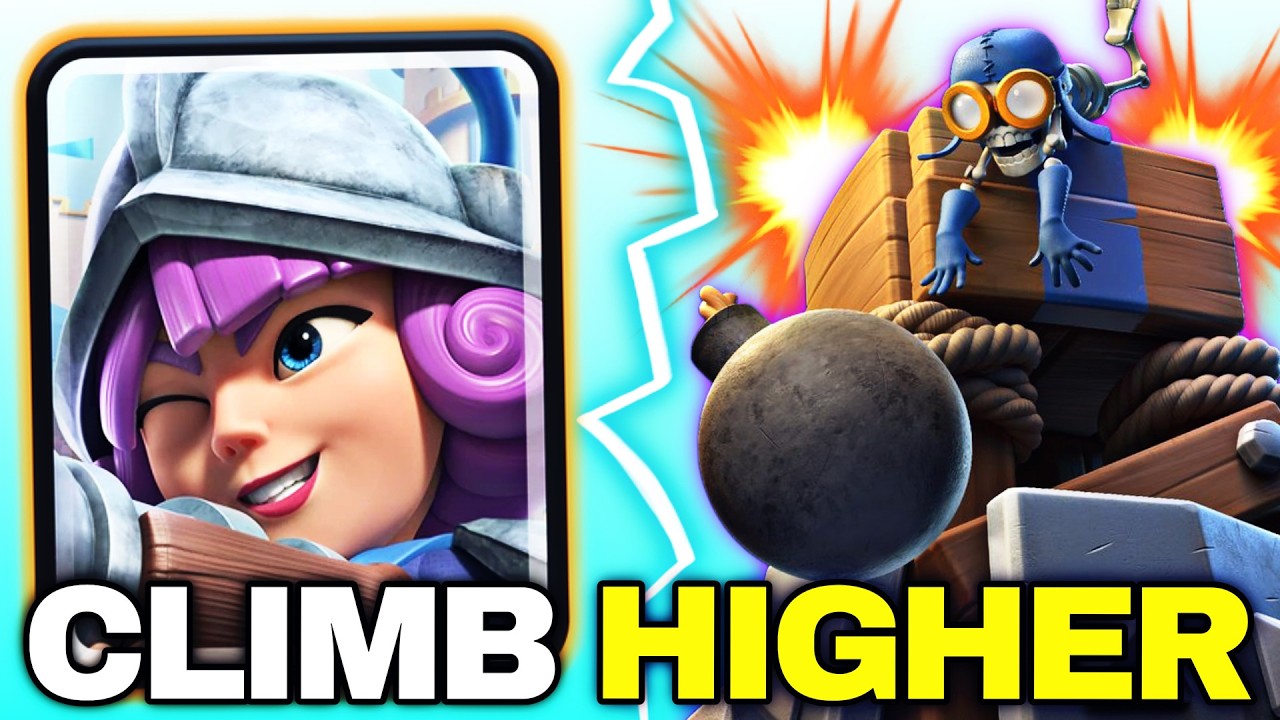 Лучшая колода для быстрого достижения 6800 трофеев! (БЕСПЛАТНАЯ ИГРА)