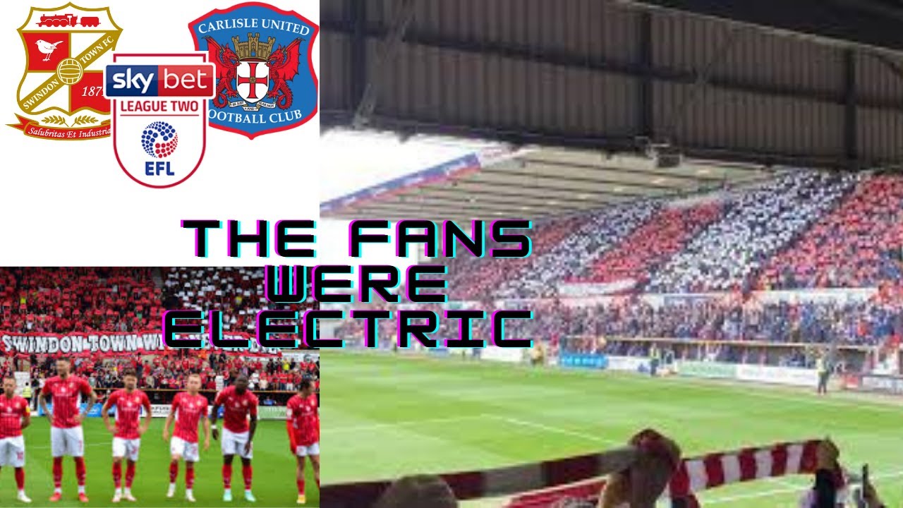 LOUD ATMOSPHERE & FIRST HOME GAME BACK!!!!! - Swindon Town Vs Carlisle United Match Vlog 2021/22!!