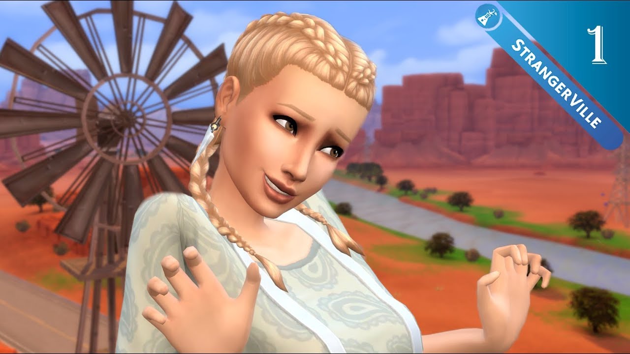 The Sims 4 | StrangerVille - #1 Aloitetaan kaupungin mysteerin tutkiminen! 🤔😝