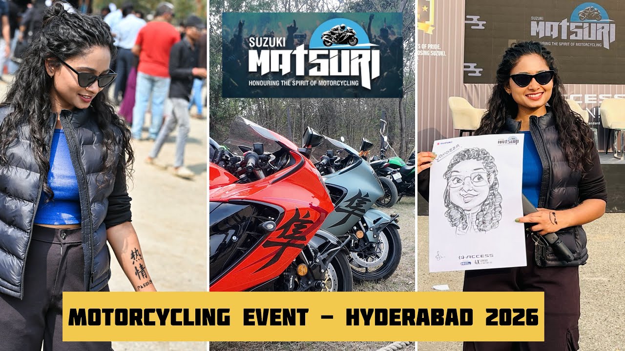 Suzuki Matsuri Motorcycling Event || Hyderabad 2026