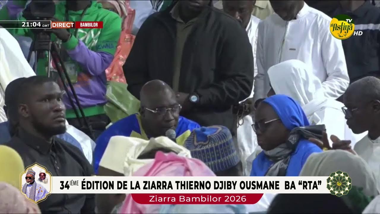 DIRECT -34iéme édition de la Ziarra Thierno Djiby ousmane  Ba “rta”