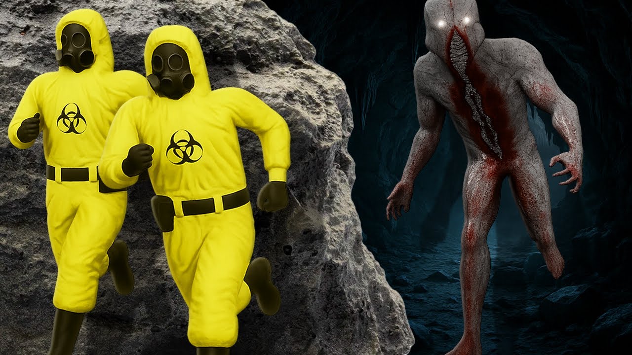 We Found a TERRIFYING Cave Deep Inside the Backrooms! (Escape the Backrooms)