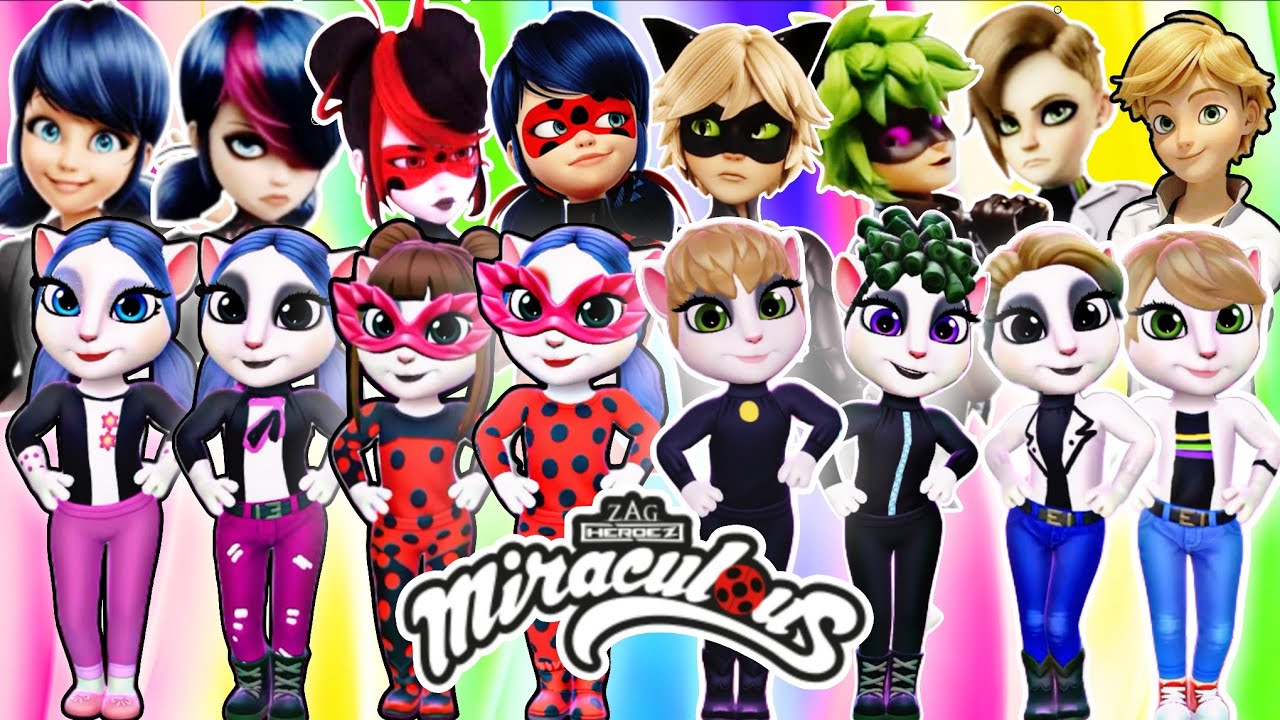 My Talking Angella 🐱 Miraculous Ladybug Characters