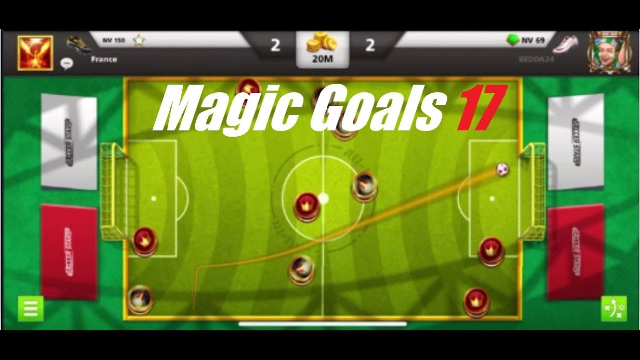 Soccer Stars  - Magic Goals 17  (turn up the sound )