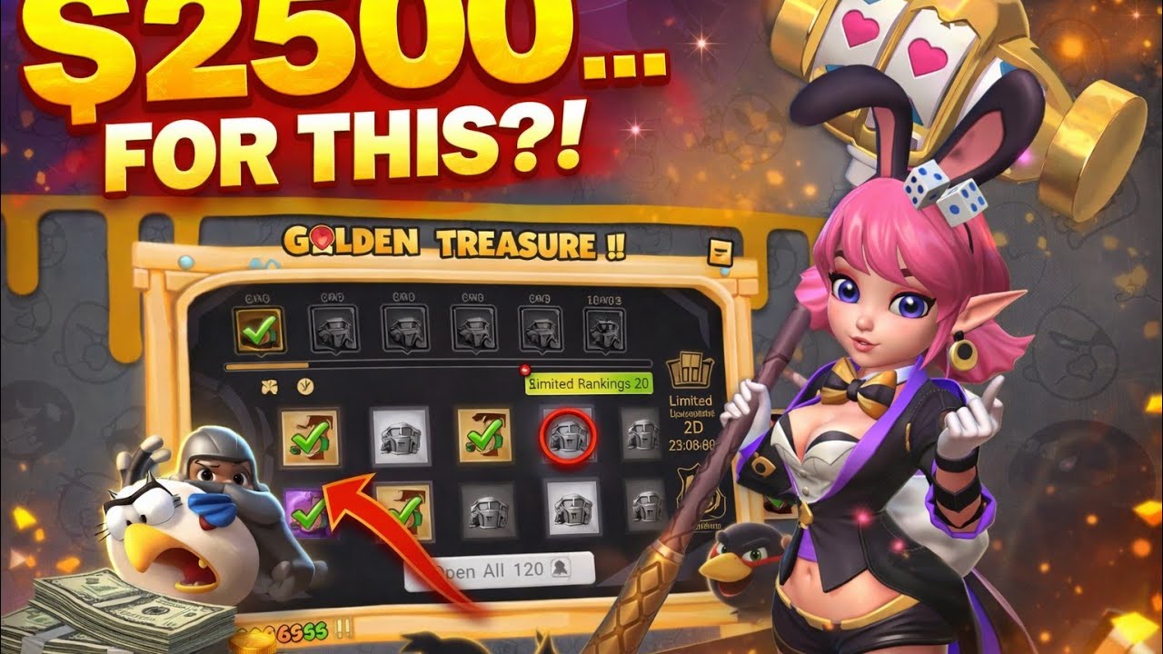 Lordsmobile: Spending 250k diamonds, 40k + champ chest 3 mythic faith ? 2500$ drained