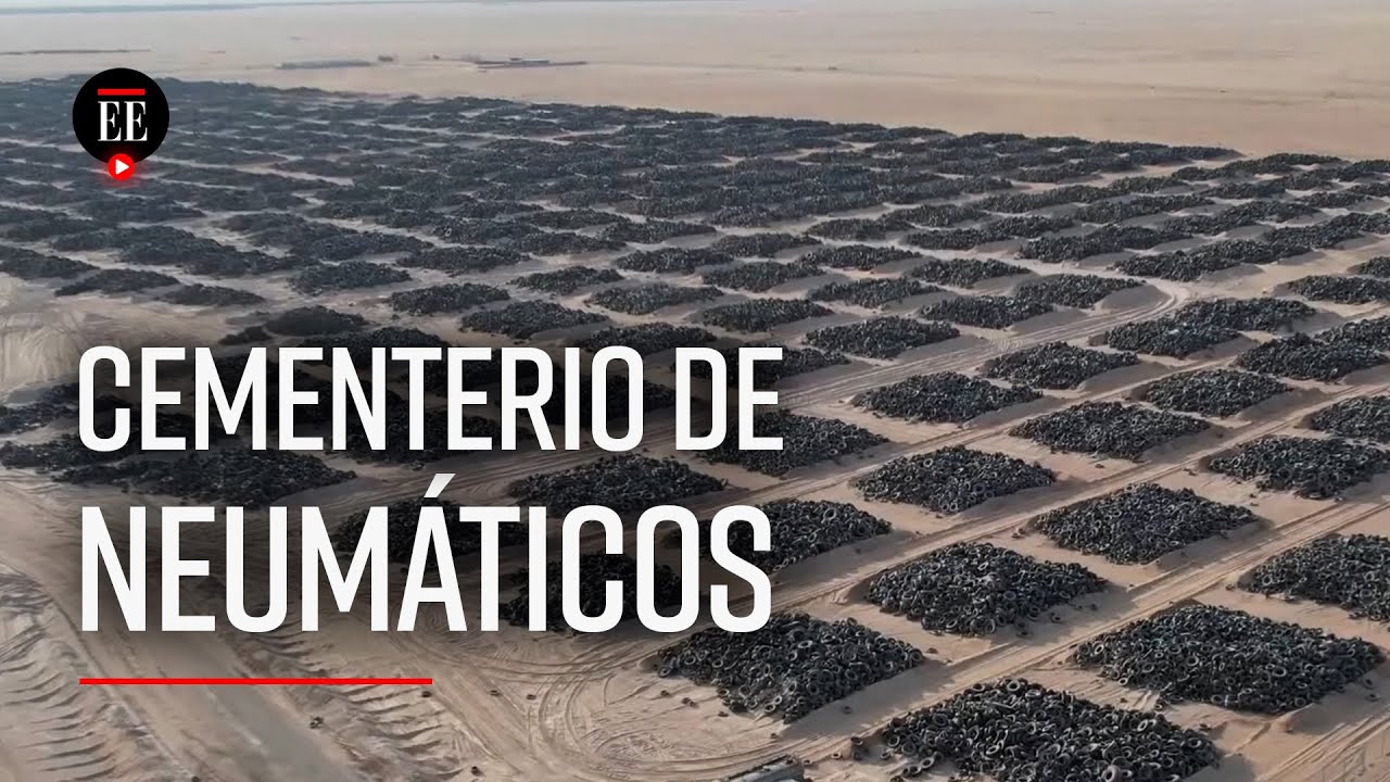 El cementerio de neumáticos más grande del mundo se incendió y afectó al medio ambiente