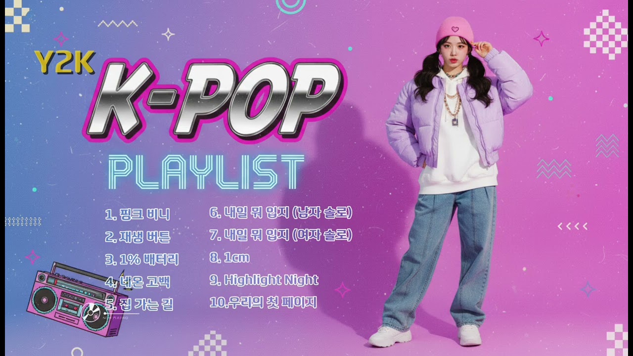📀 2000년대 감성 플레이리스트 💜 싸이월드 BGM 재질 | 설레는 하이틴 K-POP | 🎧 Day by day Vol.24