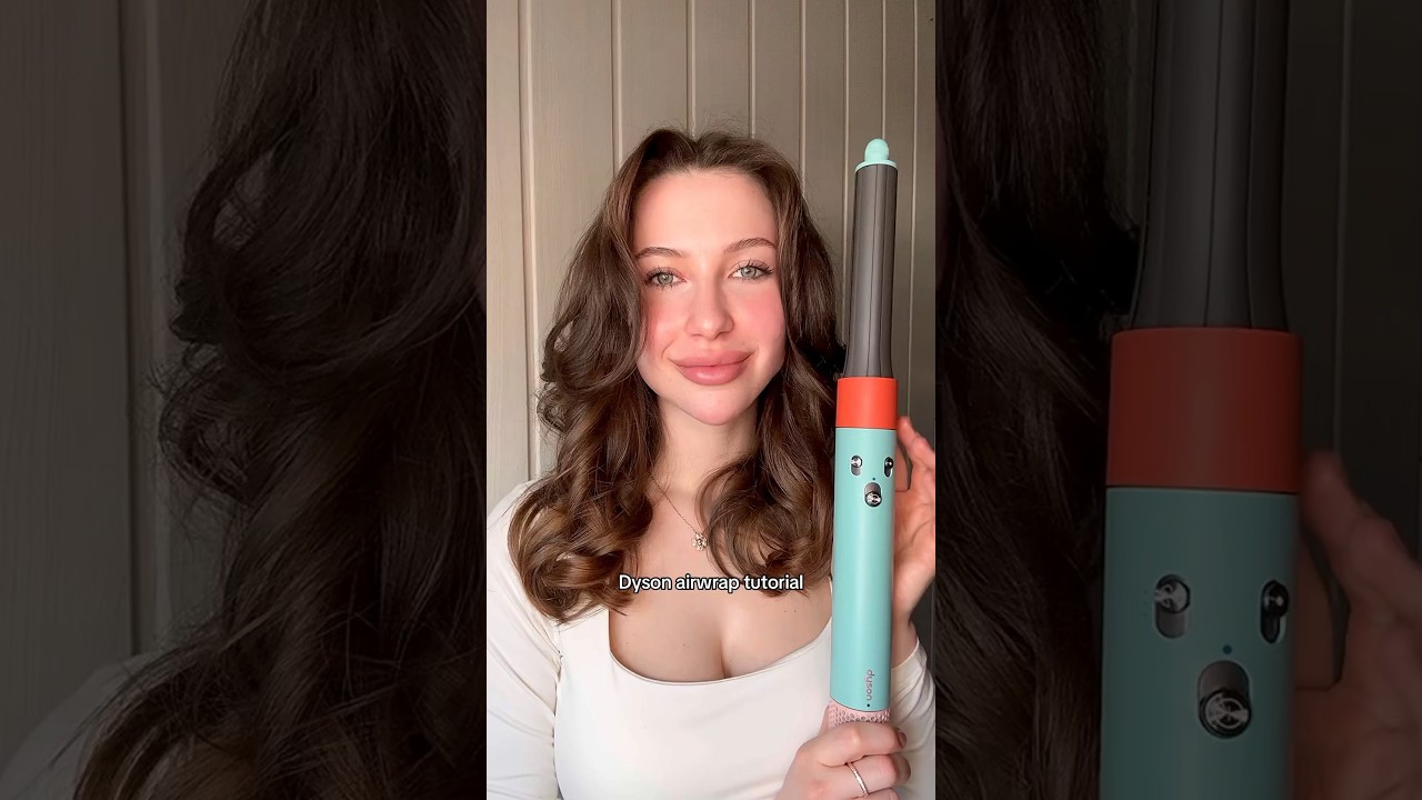 My quick bouncy blow dry using dyson airwrap #dysonairwrap #dysonhair #hairstyle