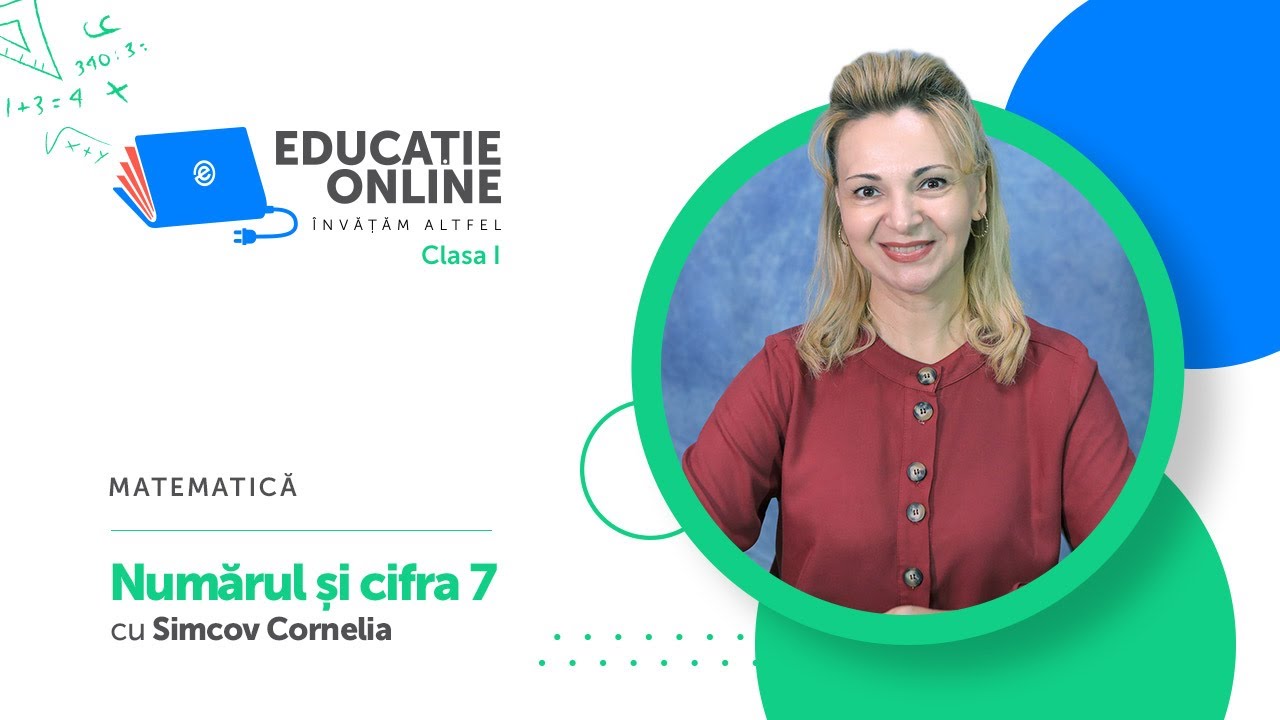 Matematică, Clasa I, Numărul și cifra 7