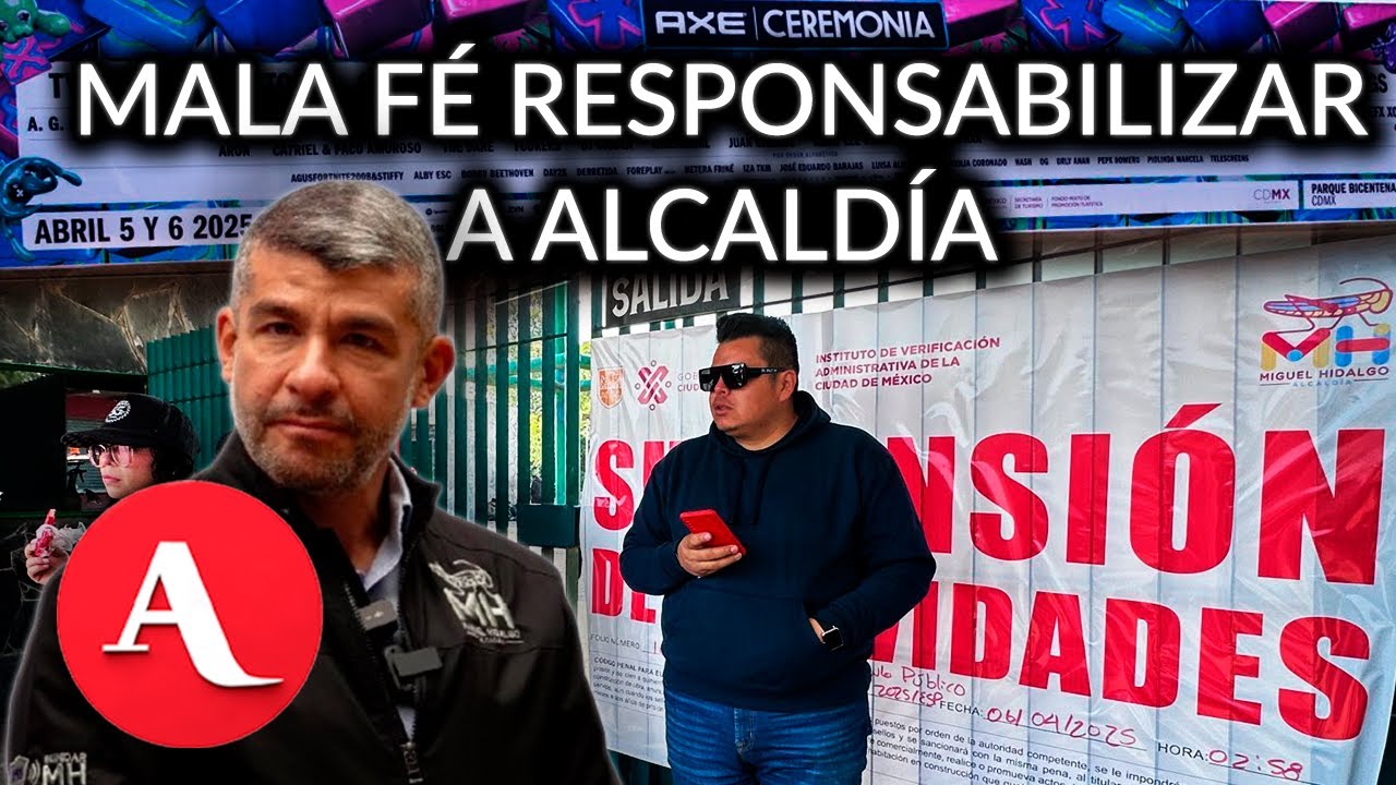 Alcaldía supervisó protocolo de Axe Ceremonia; tragedia fue irresponsabilidad de organizadores: Tabe