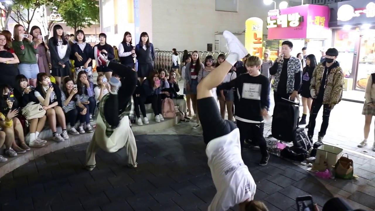 JHKTV] 홍대댄스hong dae k-pop dance DOB  blood  sweat &tears