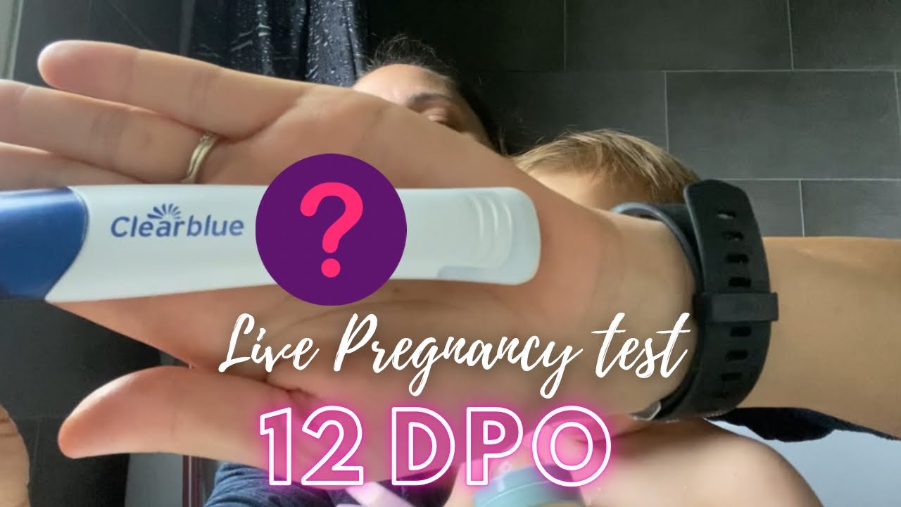 I took a digital pregnancy test… | 12dpo Live Pregnancy Test
