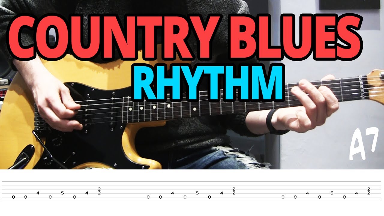 16-Bar Country-Blues Rhythm - Guitar Lesson