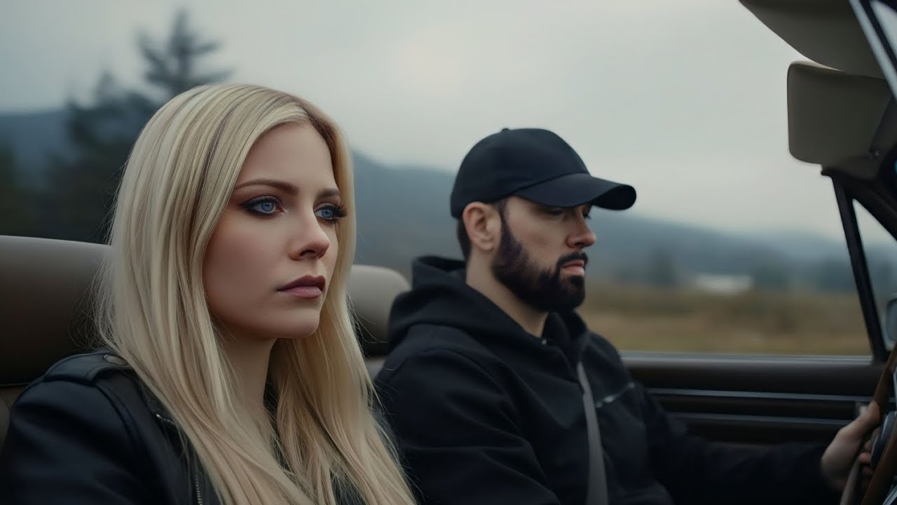 Eminem & Avril Lavigne - Keep Bleeding Love ( Official Lyrics Video )