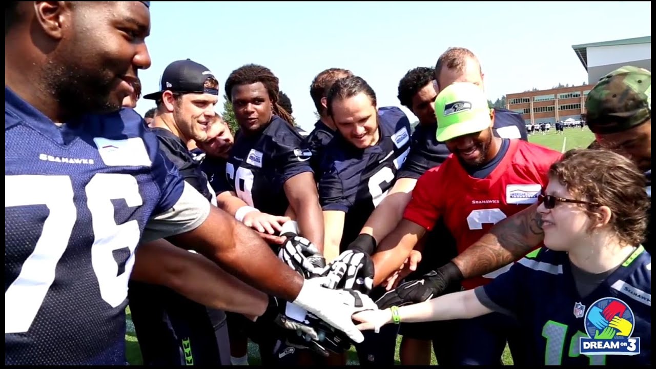 Dream On 3 - Chase Thomas meets JR Sweezy and the Seattle Seahawks