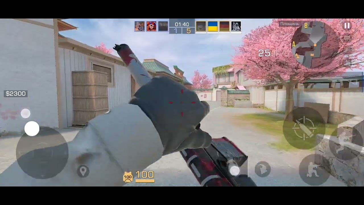 Bombshell mode on the Hanami map in Standoff 2 training id 257070124