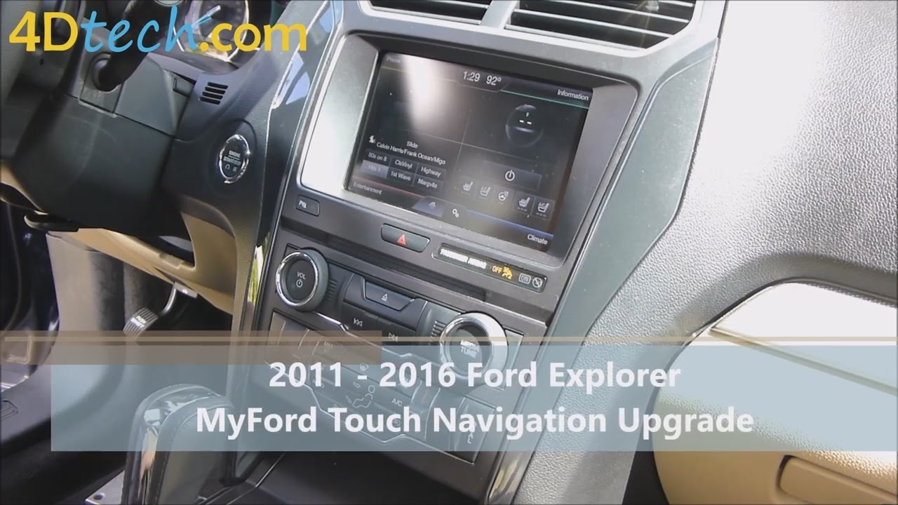 Добавление штатной навигации в MyFord Touch | Ford Explorer 2011–2016