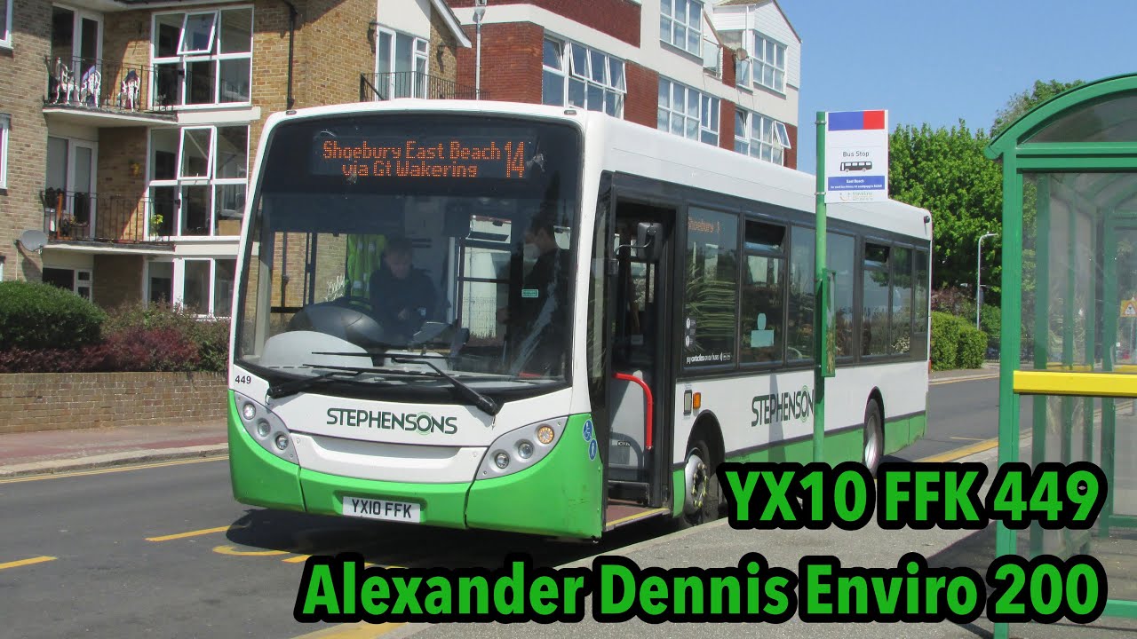 Stephensons Of Essex (Rochford) Route 14 | YX10 FFK 449 | ADL Enviro 200 Allison