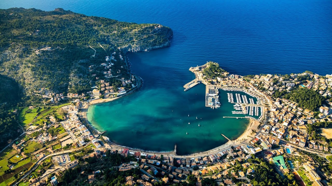Port de Sóller | Mallorca | Spain | 4K Mavic 3 Drone