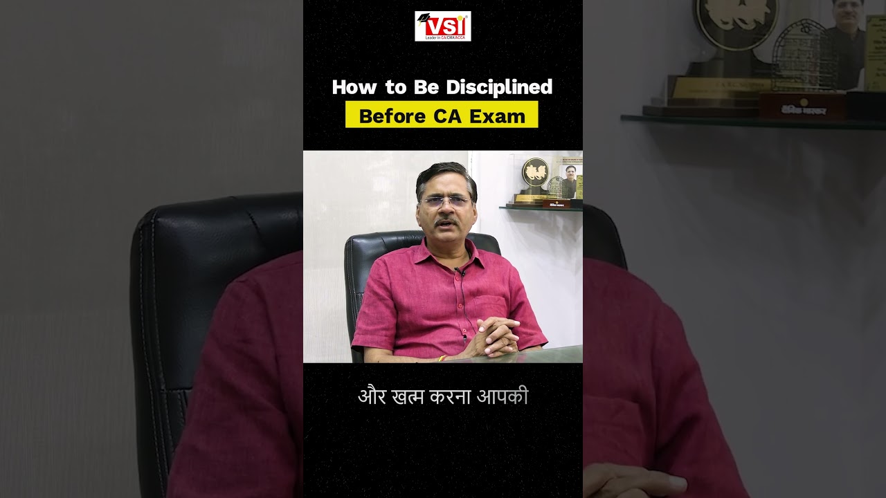 ⏰Discipline Hacks Every CA Student Must Know Before Exams!📖