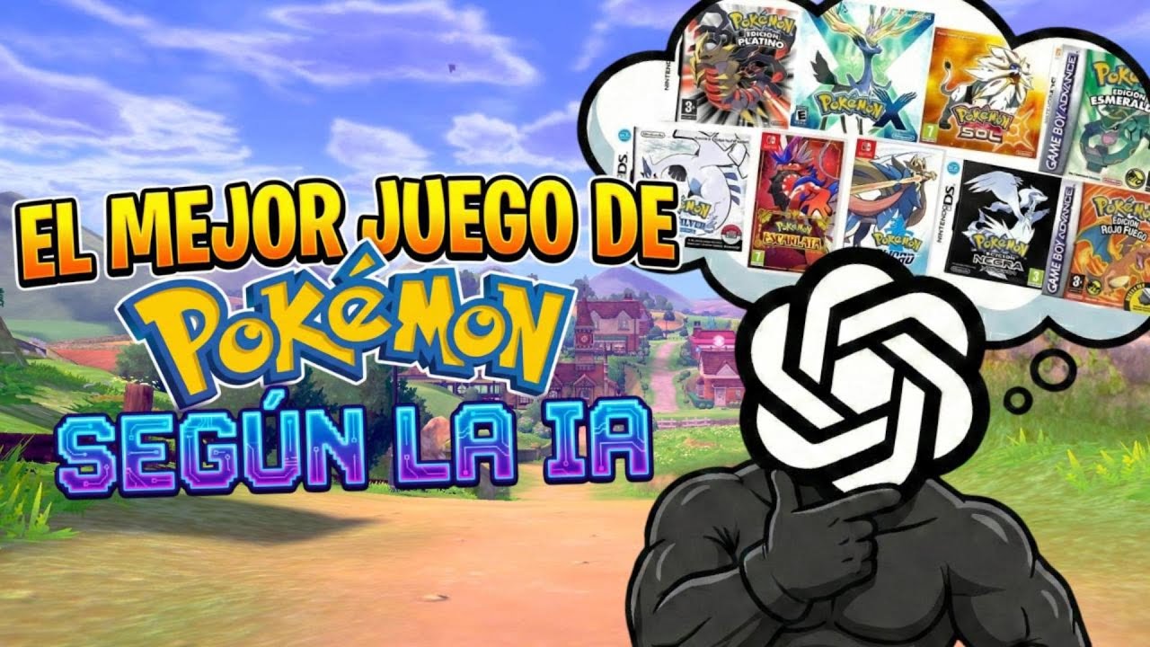 Le pregunté a la IA cuál es el MEJOR JUEGO de POKÉMON y el resultado sorprende