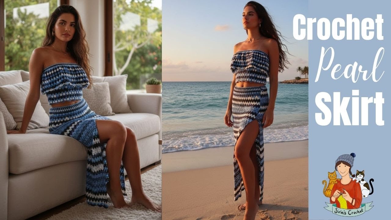 Sp&oacute;dnica z pereł szydełkowych dla początkujących