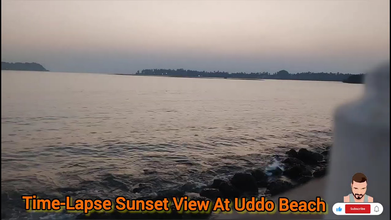 Sunset At Uddo Beach #timelapse #fastmovement #love #viralvideo #trending #mustbewatch #music #uddo