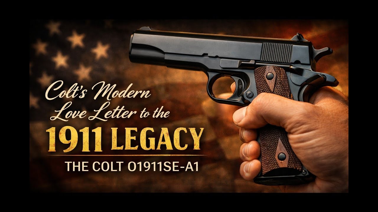 Colt’s Modern Love Letter to the 1911 Legacy | The Colt O1911SE-A1