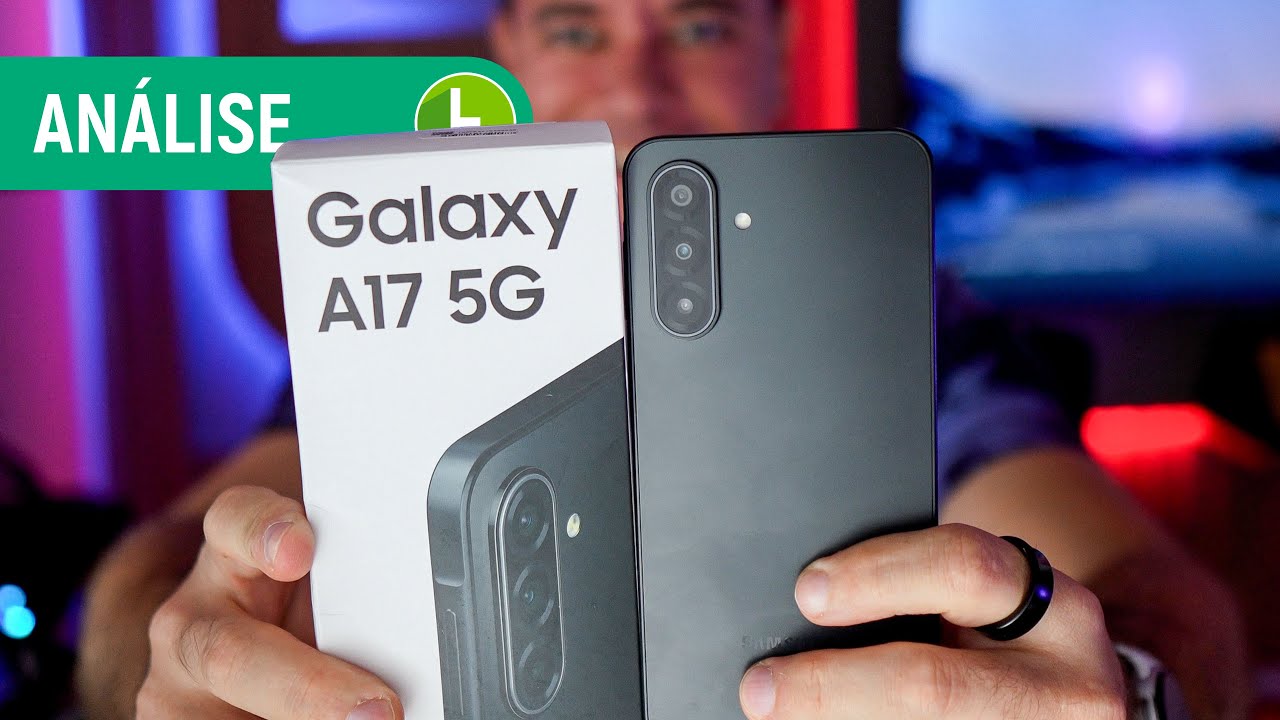 GALAXY A17: celular BÁSICO 5G da SAMSUNG traz muitos AVANÇOS? Análise / Review