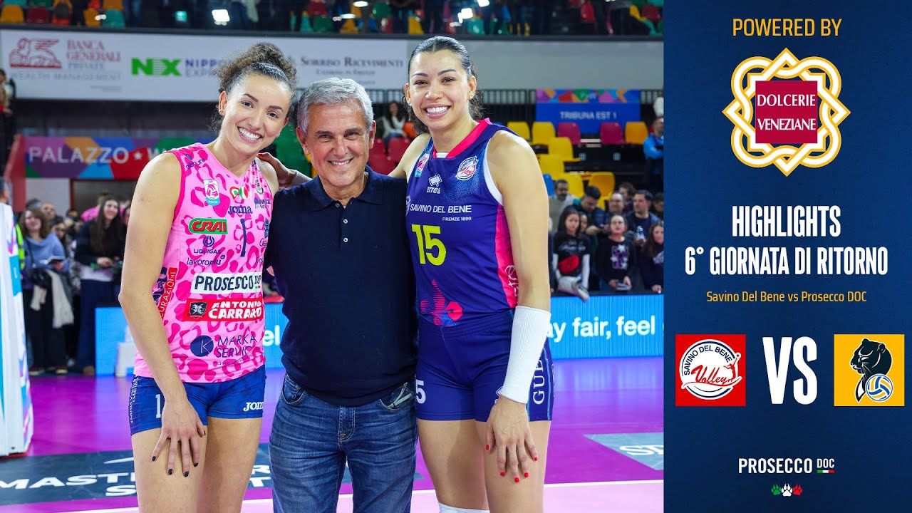 HIGHLIGHTS | Savino Del Bene Scandicci vs Prosecco Doc (0-3) - POWERED BY DOLCERIE VENEZIANE