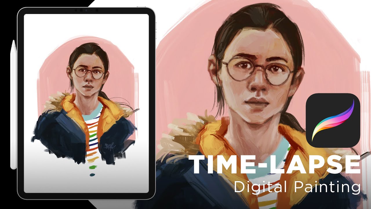 The Half of It - Ellie Chu Time-lapse Painting