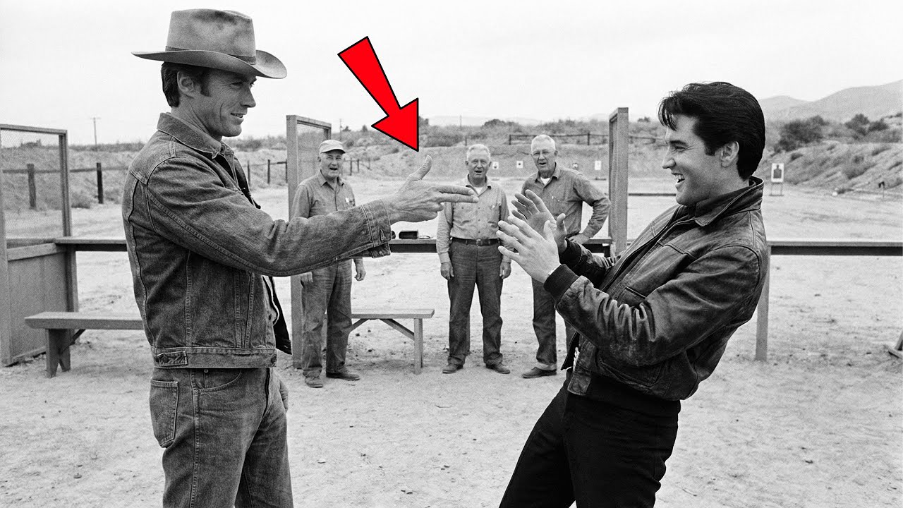 Clint Eastwood and Elvis Met at Gun Range — What Happened Became LEGENDARY Friendship
