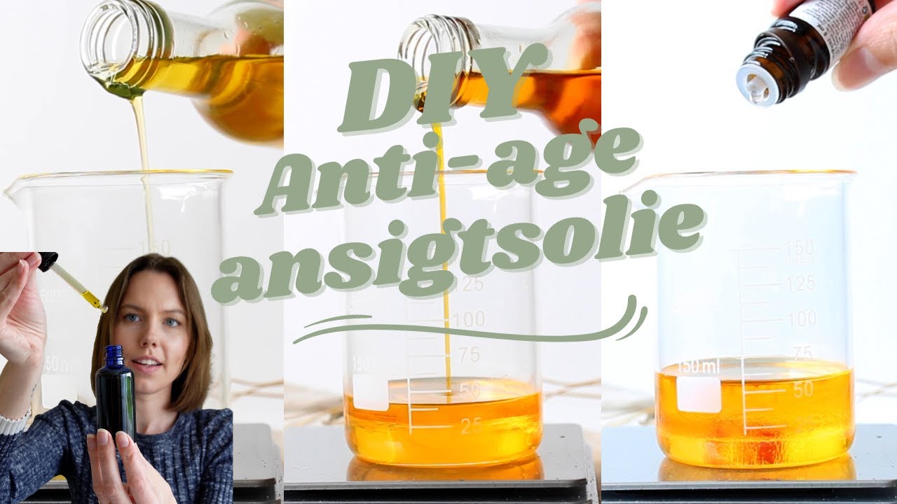 Lav din egen plejende anti-age ansigtsolie - DIY af Hedenhus